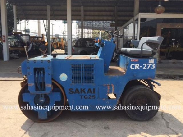 รถบด SAKAI รุ่น TG25 บจก.สหสินอีควิปเม้นท์ โทร.081-5851880, 02-5168100-1 www.sahasinequipment.com
