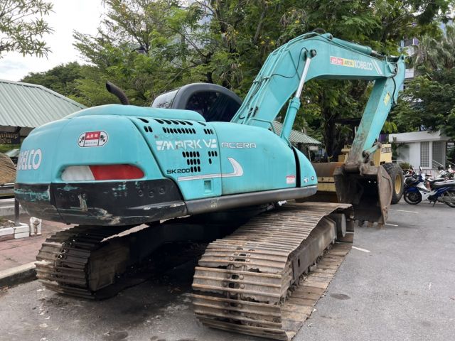 ขายรถแบคโฮ KOBELCO SK200v Mark5 Super รถพร้อมใช้งาน