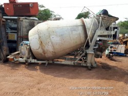 ขาย ถังโม่ปูน ผสมปูน คอนกรีต CONCRETE MIXER ขนาด 3-4 คิว ติดรถบรรทุก เก่าญี่ปุ่นแท้