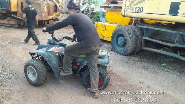 ขายตามสภาพ อีกคันครับ รถ ATV ยี่ห้อ Kawasaki เก่าญี่ปุ่น ราคา 39000 บาท