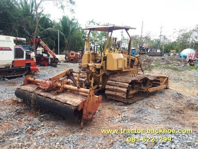 ขาย รถดันดิน BULLDOZER แทรกเตอร์ มีโรตารี่ ปั่นพรวน MITSUBISHI FA50 ดีเซล 4 สูบ เก่าญี่ปุ่น พร้อมใช้