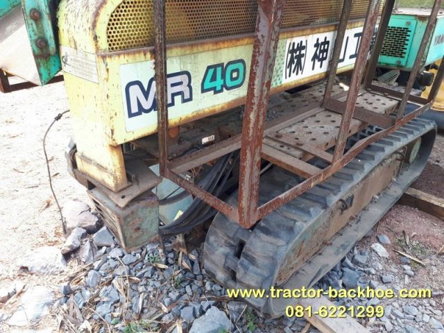 ขายตามสภาพ รถโม่หิน ย่อยหิน YANMAR MR40 เก่าญี่ปุ่น สายพานขาด น้ำเข้าเครื่องยนต์ เก่าญี่ปุ่น
