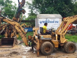 ขาย รถตักหน้าหลังขุด Mitsubishi WS200 เครื่อง Yanmar ดีเซล 2 สูบ 4WD เอวอ่อน เก่าญี่ปุ่น