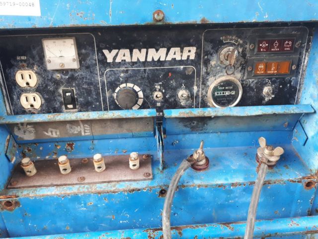 ขาย เครื่องเชื่อมพร้อมปั่นไฟ YANMAR เชื่อมธูป 4 มิล และลวด L ได้ ไฟ 220V ไฟเชื่อมแรง เก่าญี่ปุ่นแท้