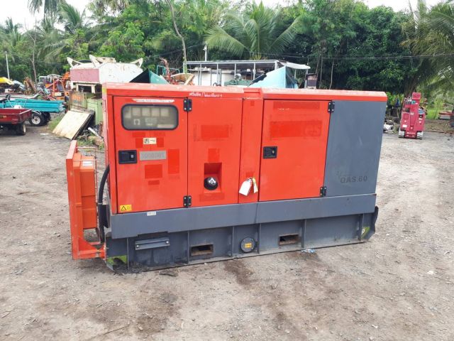 ขาย เครื่องกำเนิดไฟฟ้า เครื่องปั่นไฟ Generator ยี่ห้อ Atlas Copco ขนาด 60KVA เก่านอก สภาพสวย