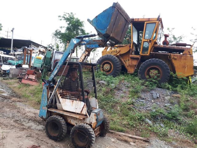 ขายๆๆ รถตักล้อยาง BOBCAT 315 เครื่องดีเซล 2 สูบ เก่าญี่ปุ่นแท้ ของเพิ่งเข้ามาครับ พร้อมใช้