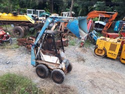 ขายๆๆ รถตักล้อยาง BOBCAT 315 เครื่องดีเซล 2 สูบ เก่าญี่ปุ่นแท้ ของเพิ่งเข้ามาครับ พร้อมใช้