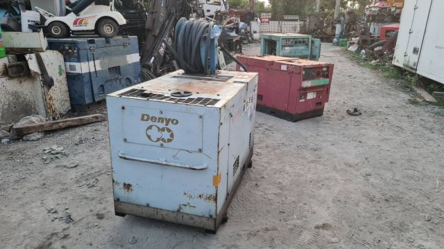 ขาย เครื่องปั๊มลม DENYO DPS 90SPB เครื่อง kubota 3 สูบ สภาพสวย เก่าญี่ปุ่นแท้ ลมแรง รุ่นใหม่