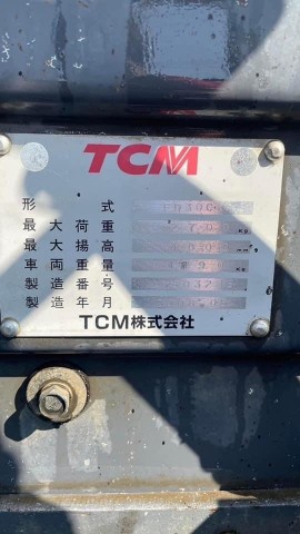 รถยก โฟล์คลิฟท์ มือสอง TCM FD30C3