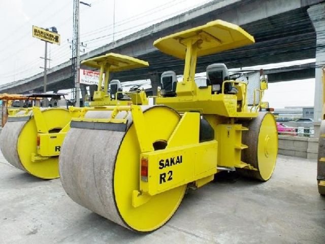 ขายรถบดถนน SAKAI R2S-RR3-10152