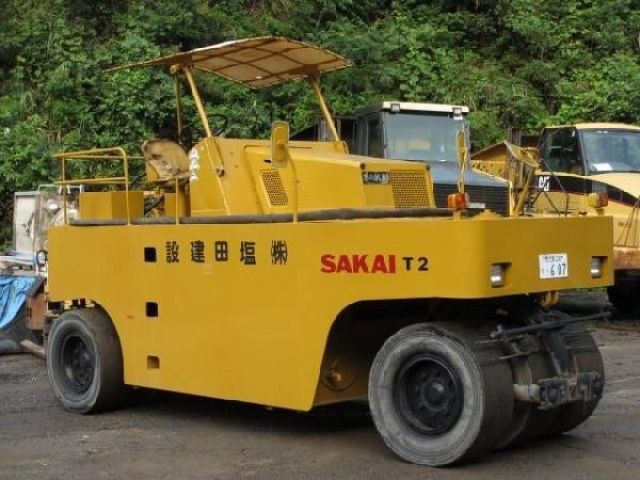ขายรถบดล้อยาง SAKAI T2 10079