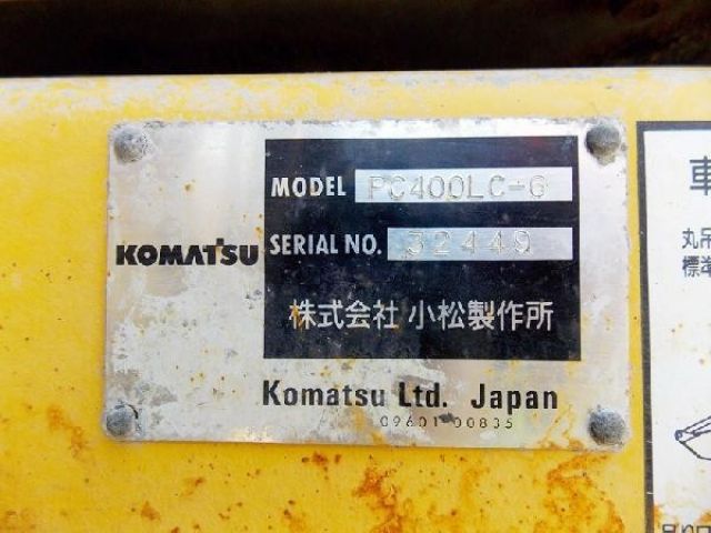 ขายรถแบคโฮ KOMATSU PC400LC-6-32449