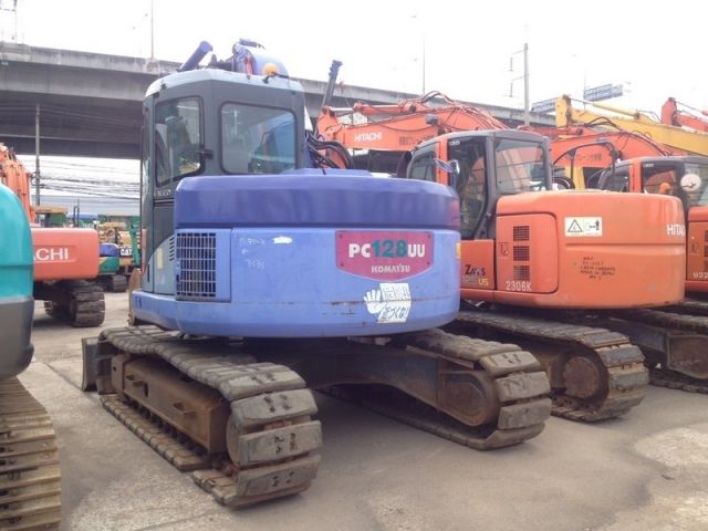 ขายรถแบคโค KOMATSU PC128UU เก่าญี่ปุ่นแท้