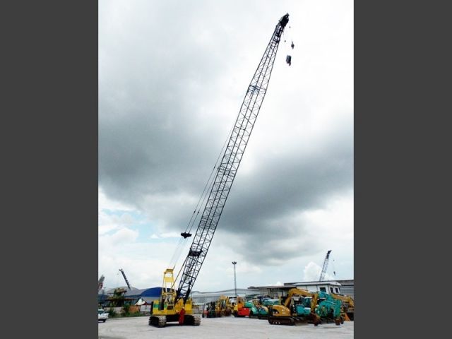 NISHA DH500A CRAWLER CRANE 50 TONS ขายถูก.....