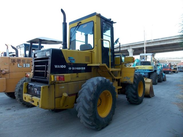 ขายรถตักล้อยาง KOMATSU WA100-1-34209 รถนอก..ขายถูก