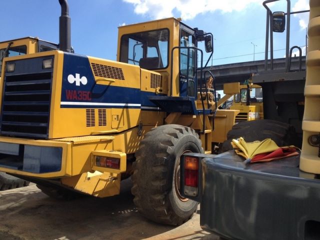 รถตักล้อยาง KOMATSU WA350-1-20598 รถนอก.ขายถูก