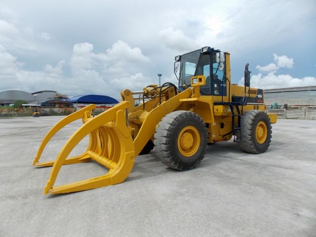 รถตักล้อยาง KOMATSU WA350-1-20768 รถนอก..ขายถูก