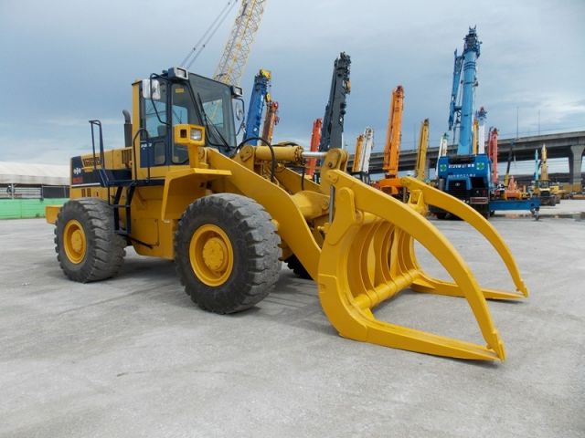 รถตักล้อยาง KOMATSU WA350-1-20768 รถนอก..ขายถูก