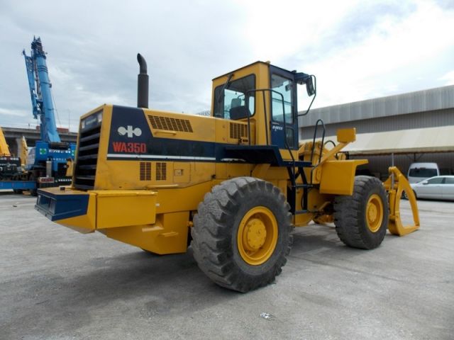 รถตักล้อยาง KOMATSU WA350-1-20768 รถนอก..ขายถูก