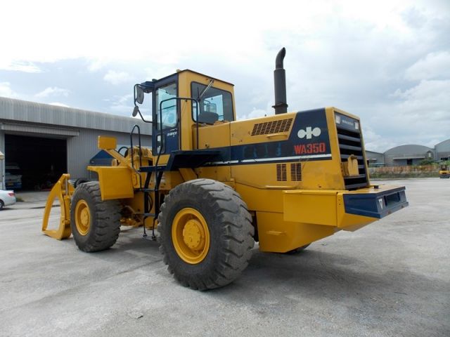 รถตักล้อยาง KOMATSU WA350-1-20768 รถนอก..ขายถูก