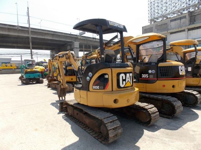 ขายรถแบคโฮ CAT 303CR รถเก่านอก นำเข้าจากญี่ปุ่นแท้