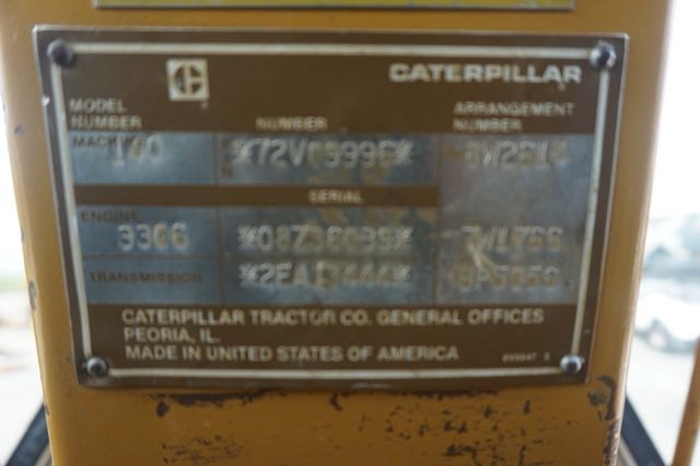 ขายรถเกรดเดอร์ CAT 140G 72V9996 นำเข้าจากอเมริกา