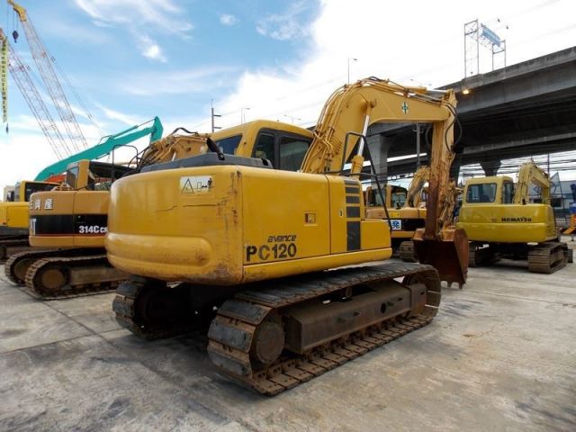 ขายรถแบคโฮ KOMATSU PC120-6 S.70522 รถนอก..ขายถูก