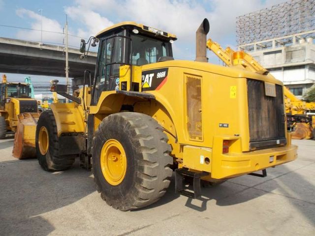 ขายรถตักล้อยาง CAT966H A6J02222 รถนอก..ขายถูก