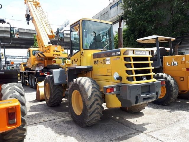 ขายรถตักล้อยาง KOMATSU WA150-3 นำเข้าจากญี่ปุ่น