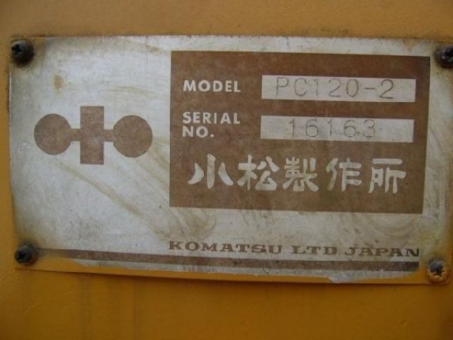 KOMATSU PC120-2-16163