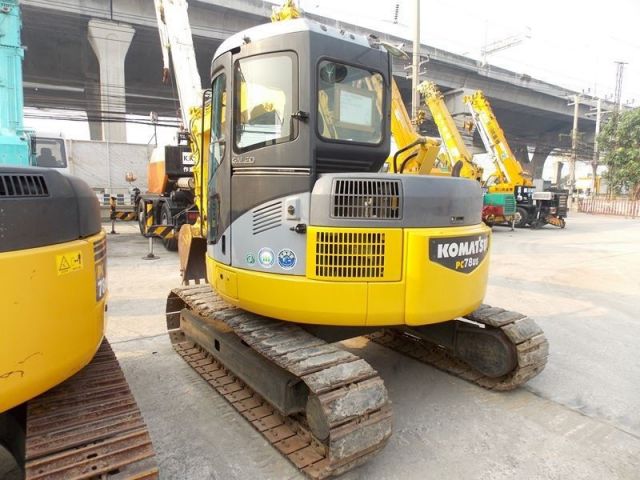 ขายรถแบคโค KOMATSU PC78US-6 เก่าญี่ปุ่นแท้ รถนอก..ขายถูก