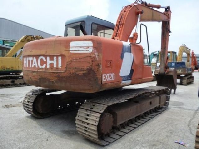 ขายรถแบคโฮ HITACHI EX120-3 12V-43606