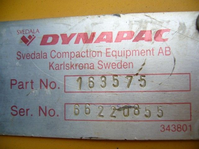 ขายรถบดถนน DYNAPAC CA252D(RA100D-2)-66220855?
