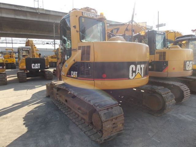 ขายรถแบคโฮ CAT 313CSR ออฟเซทบูม มีผานดันหน้า นำเข้าจากญี่ปุ่นแท้