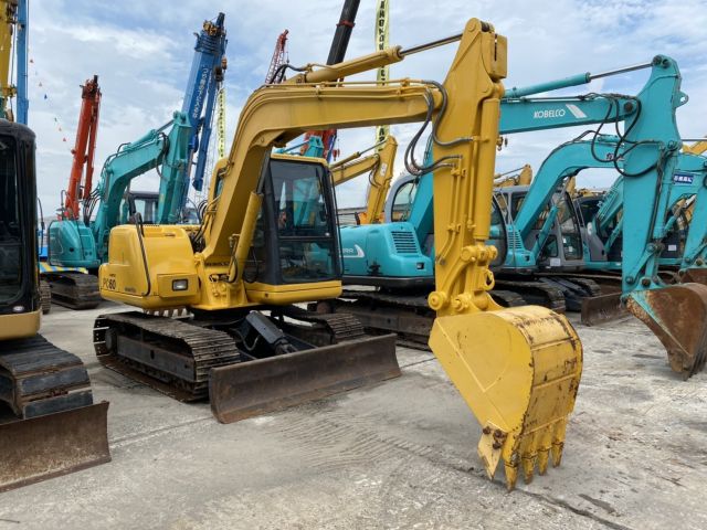 ขายรถแแบคโฮ KOMATSU PC60-7 นำเข้าจากญี่ปุ่นแท้ สภาพพร้อมใช้งาน