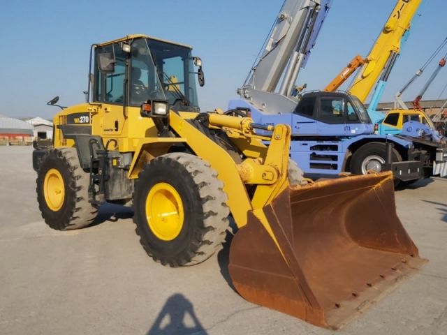 ขายรถตักล้อยาง KOMATSU WA270-6 เก่าญี่ปุ่นแท้ รถสวยพร้อมใช้งาน