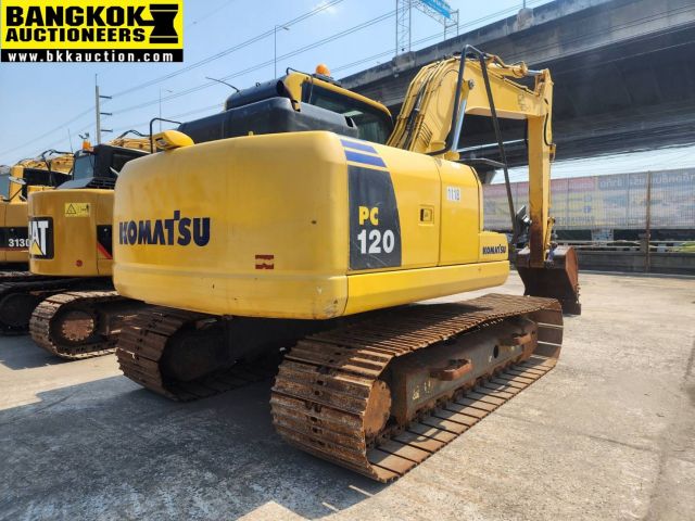 ขายรถขุดไฮโดรลิค KOMATSU PC120-8 ปี 2012 นำเข้าจากญี่ปุ่น