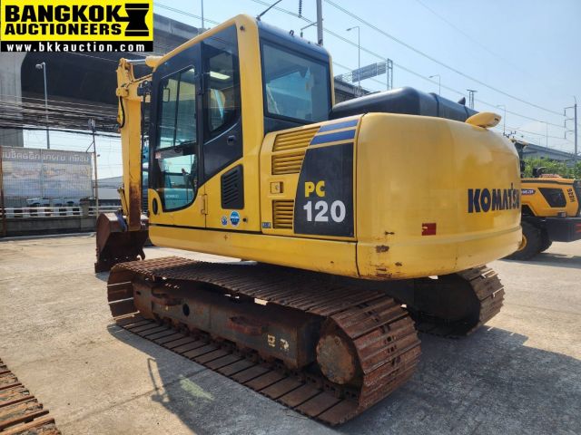 ขายรถขุดไฮโดรลิค KOMATSU PC120-8 ปี 2012 นำเข้าจากญี่ปุ่น