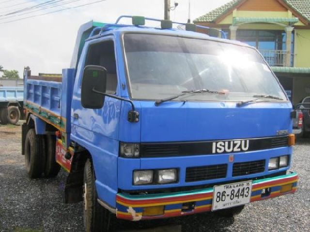 ขายรถบรรทุกหกล้อ-ISUZU-115-HP กระบะดัมพ์