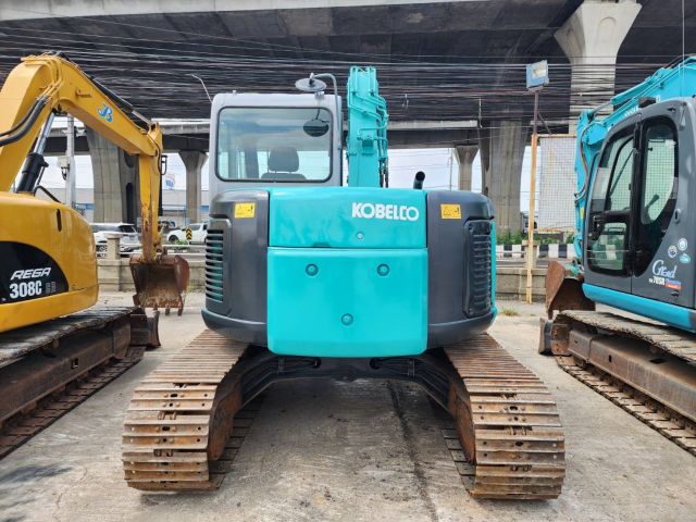 ขายรถขุดเล็ก KOBELCO SK60SR มาพร้อมผานดันหน้ากับไลน์กระแทก