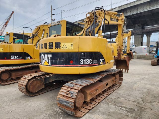 ขายรถขุดไฮโดรลิค CAT 313CCR นำเข้าจากญี่ปุ่น พร้อมไลน์ไปปิ้ง