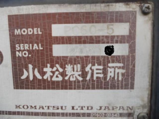 KOMATSU PC60-5-21102