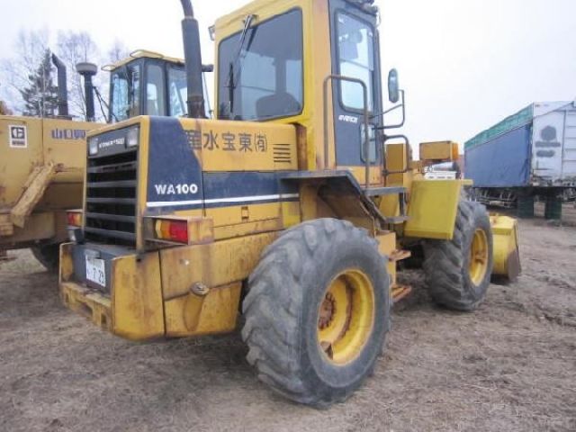 ขายรถตักล้อยาง KOMATSU WA100-1-30551 1988Y