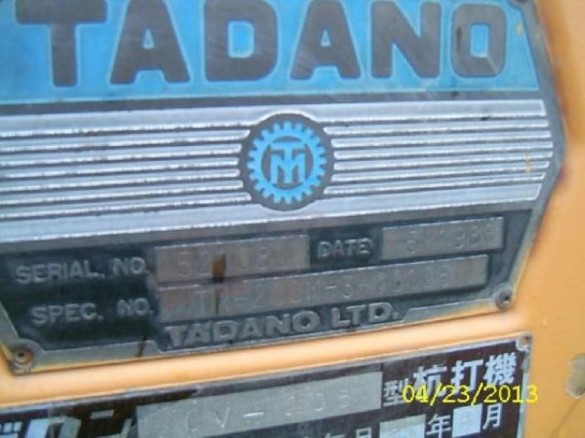 ขายรถเครน TADANO TR200M-3-521082