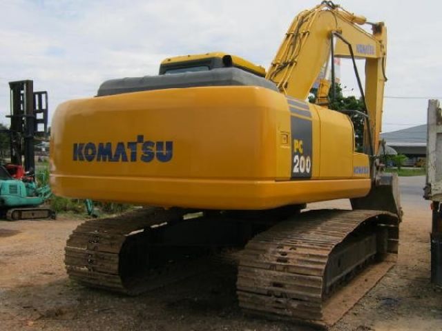 ขายรถแบคโฮ KOMATSU PC200-7