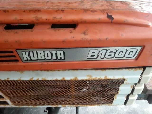 ขายรถไถนา KUBOTA B1600 พร้อมหางตีดิน