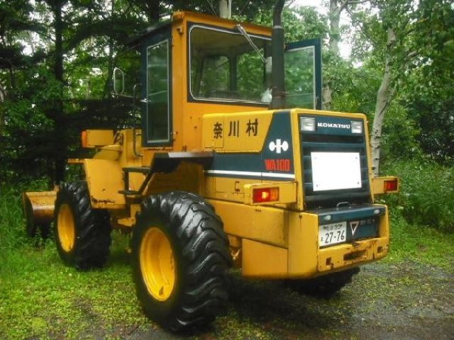 ขายรถตักล้อยาง KOMATSU WA100-1-11600 1985Y