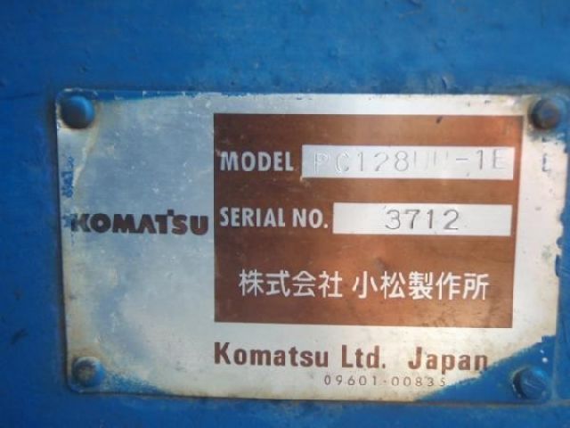 ขายรถแบคโฮ KOMATSU PC128UU-1E 1998Y
