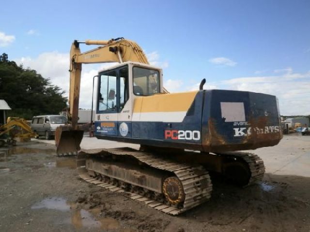 ขายรถแบคโฮ KOMATSU PC200-5-59197