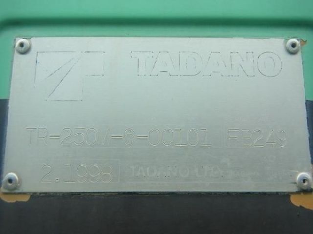 ขายรถเครน TADANO TR250M-6 FB2490 1998Y